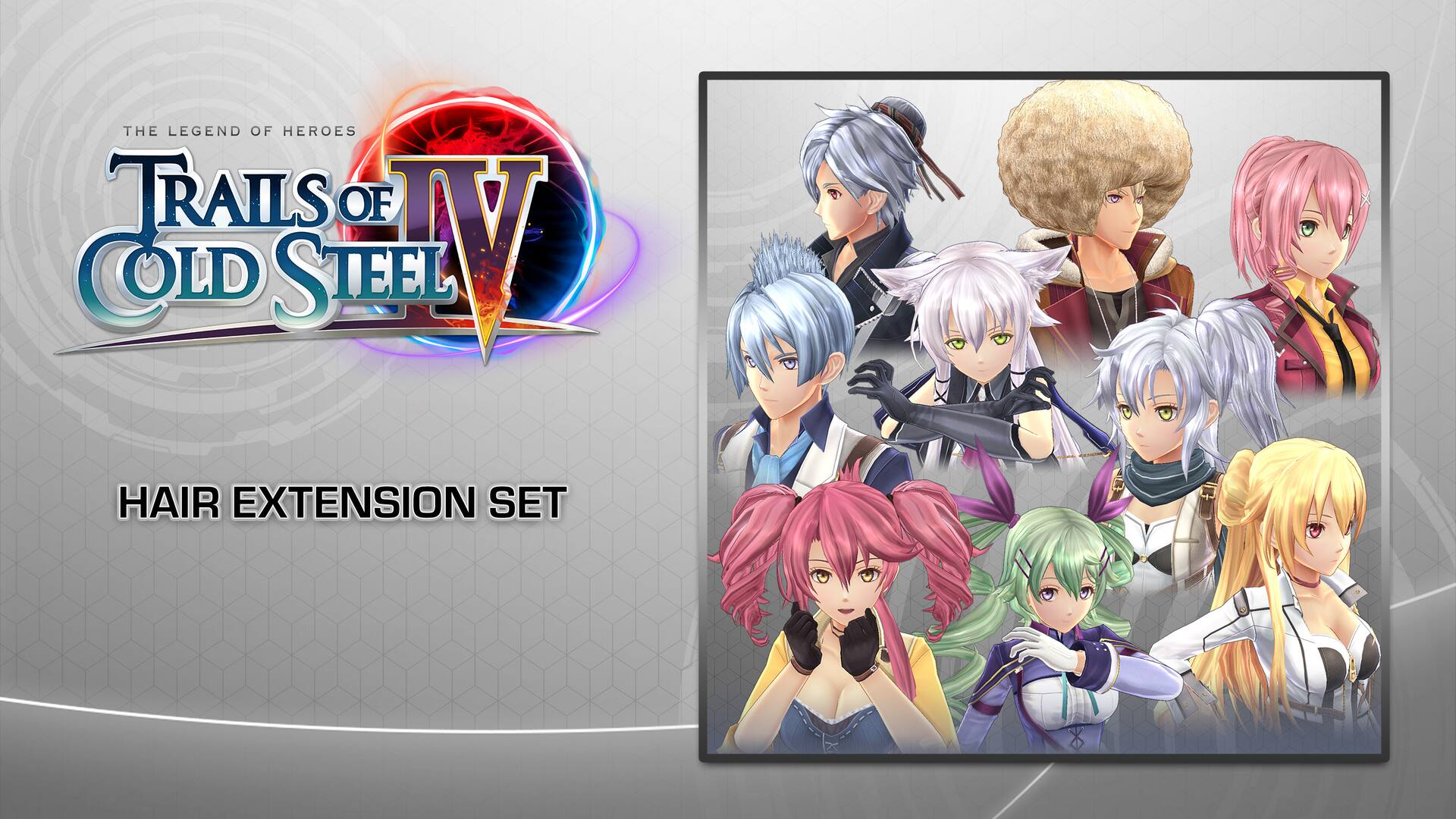 Trails of Cold Steel IV - Hair Extension Set