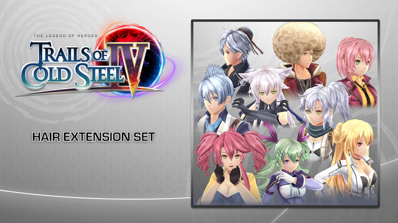 Trails of Cold Steel IV - Hair Extension Set