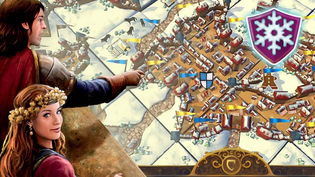 Carcassonne - Winter and Gingerbread Man