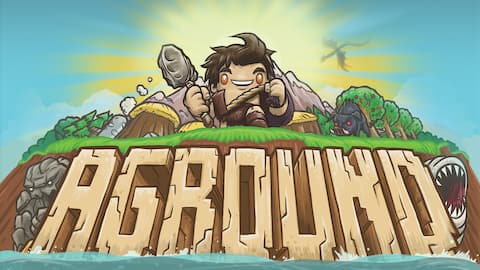 Aground