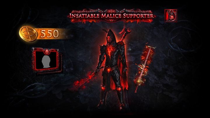 Malice to Insatiable Malice Upgrade