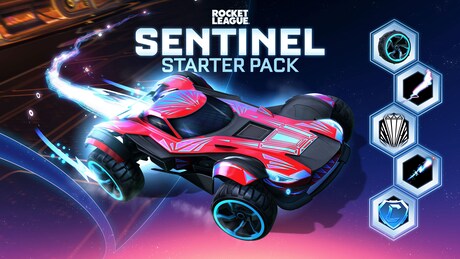 Купить ключ дешево Rocket League. Sentinel Starter Pack