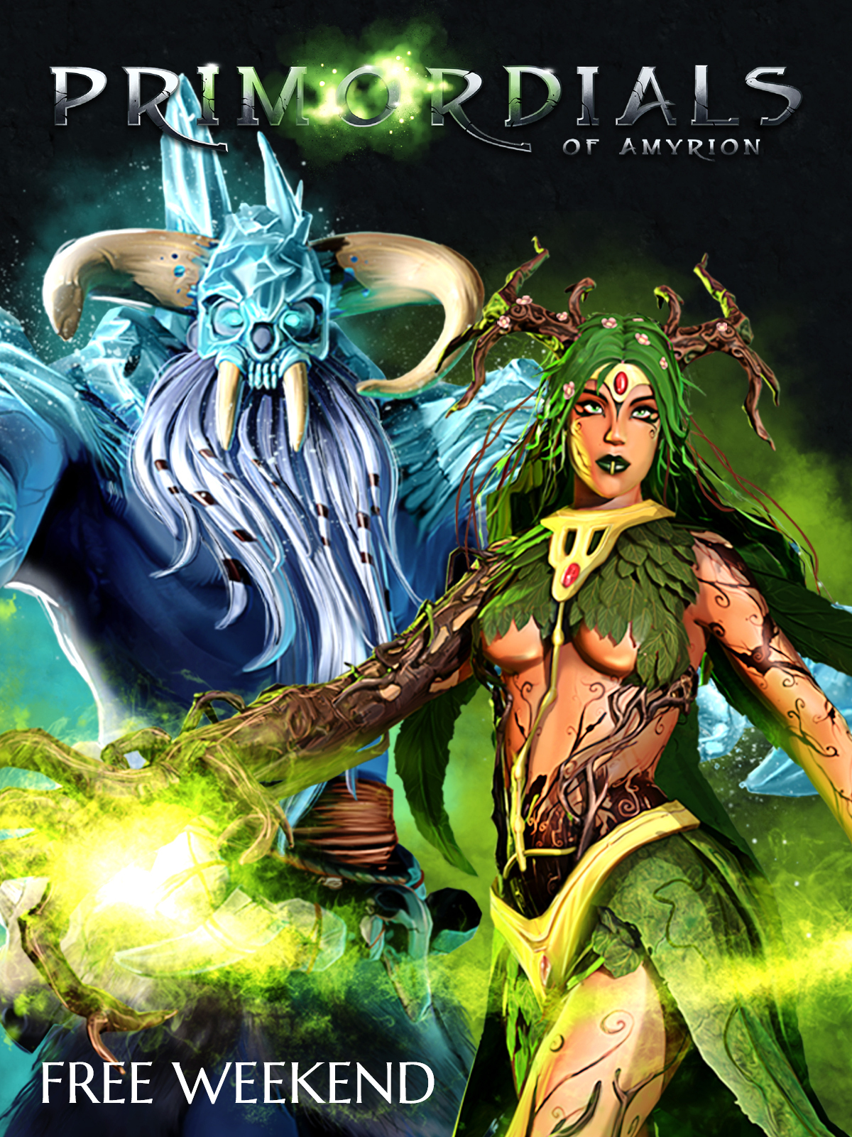 Primordials: Battle of Gods - Free Weekend - OfferImageTall