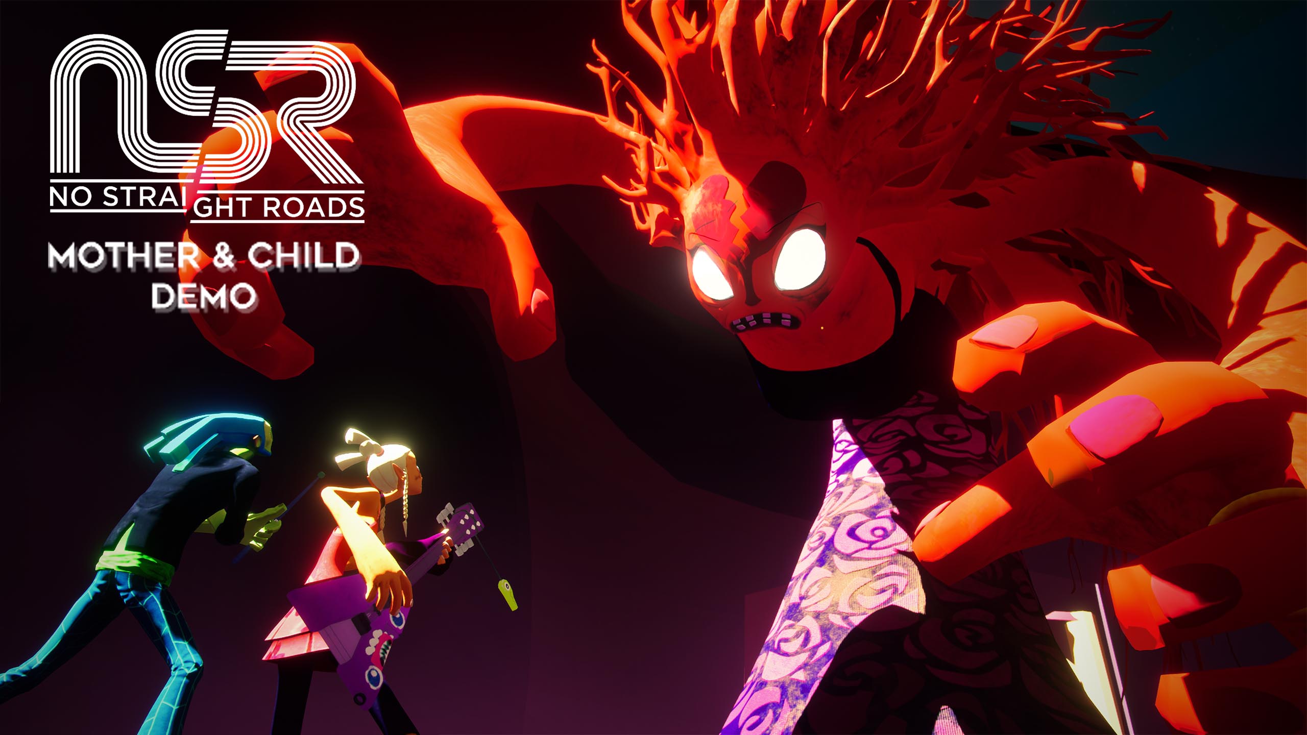 no straight roads - mother & child demo vertical card thumbnail