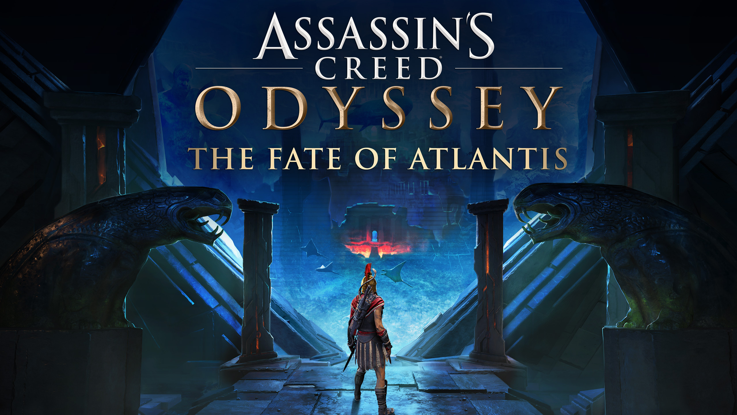 Odyssey dlc. Assassin's Creed: Odyssey - the Fate of Atlantis. AC Odyssey Атлантида. Ассасин Крид Одиссея Ghost. Голодная пасть Стикса ассасин Крид Одиссея.