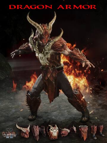 RUNE II: Decapitation Edition - Dragon Armor Set