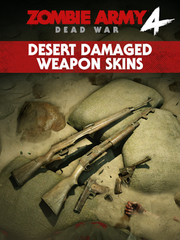 Desert Damaged Weapon Skins