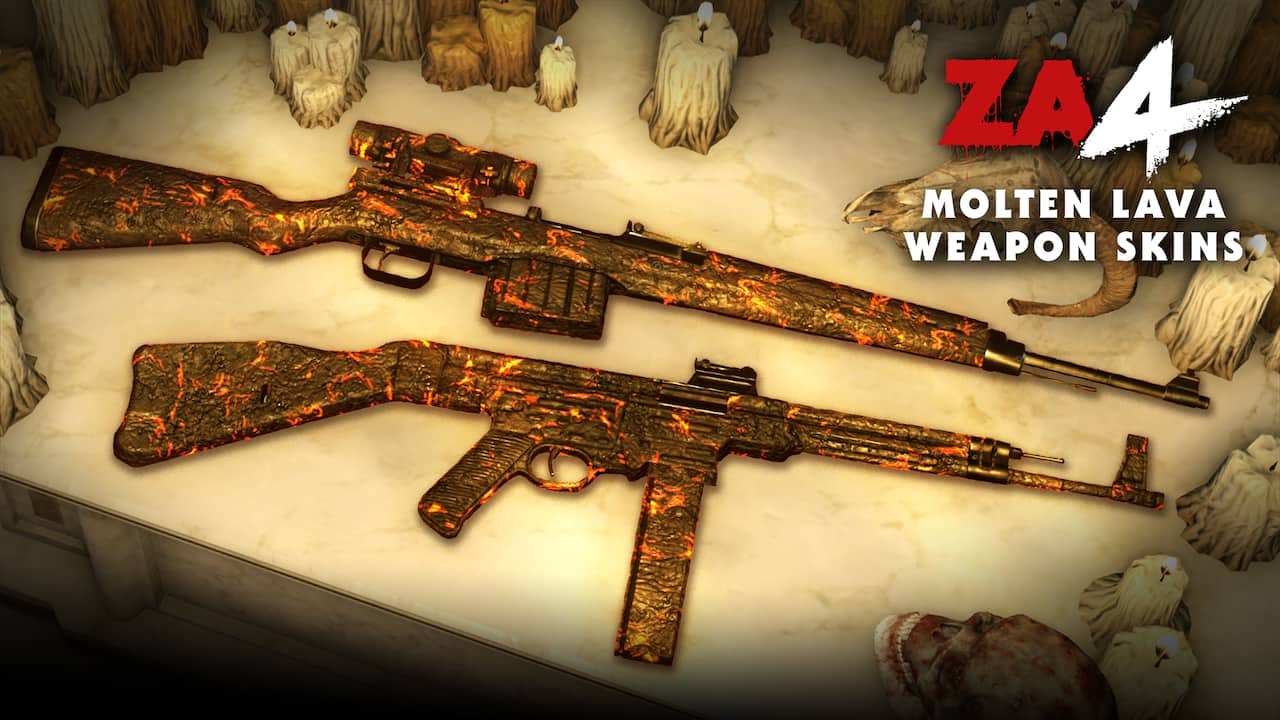 Molten Lava Weapon Skins Nintendo Switch gameplay screenshot 1 of 1