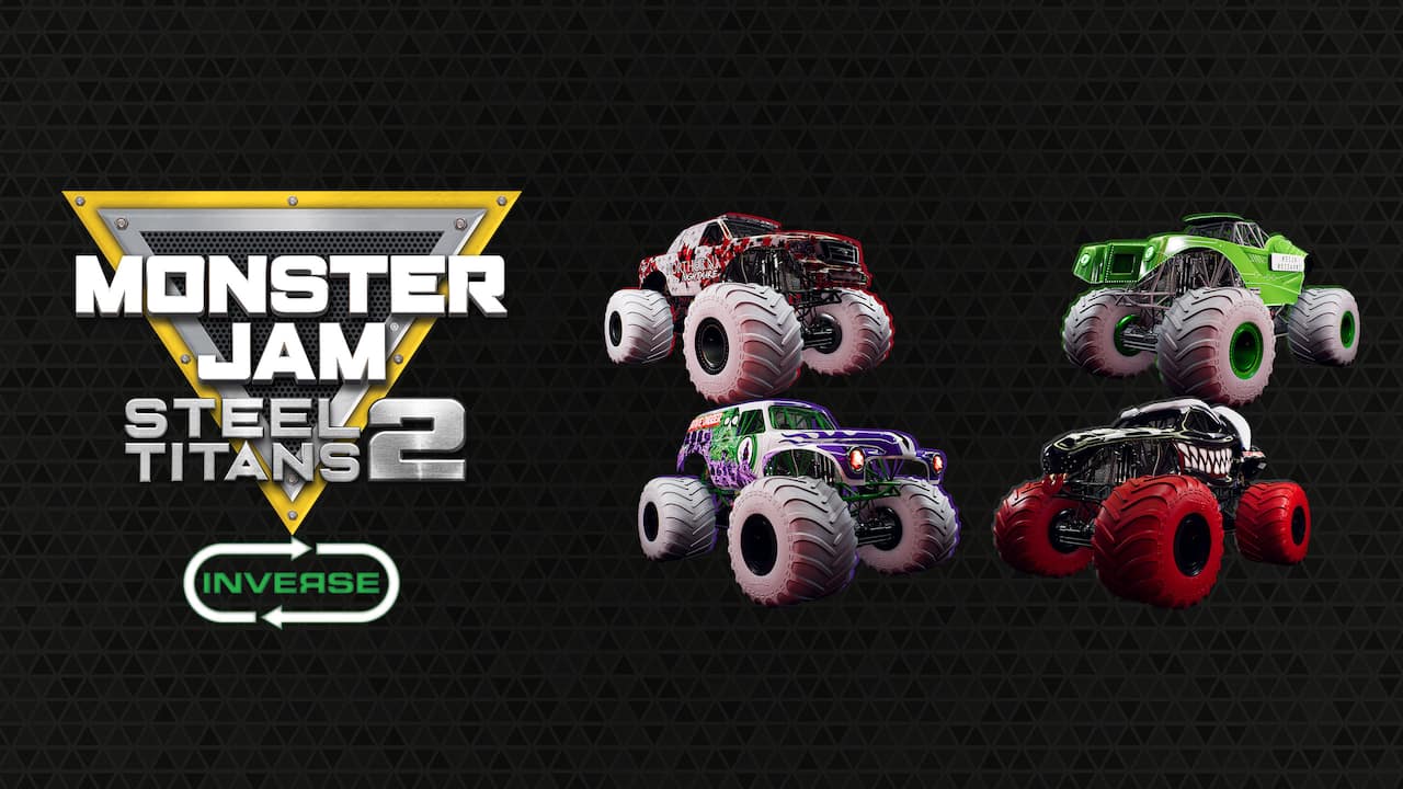 Monster Jam Steel Titans 2 – Inverse Truck Pack