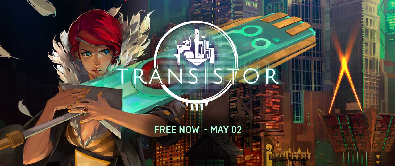 JEUX PC/Mac/Linux : bons plans du net et jeux gratuits - Page 13 Transistor_FreeNowPromo-1280x540-d4f49582d46a6095eac8d1a88c4358f9