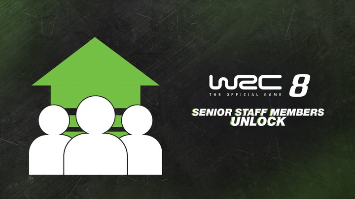 WRC 8 Senior Staff Members Unlock