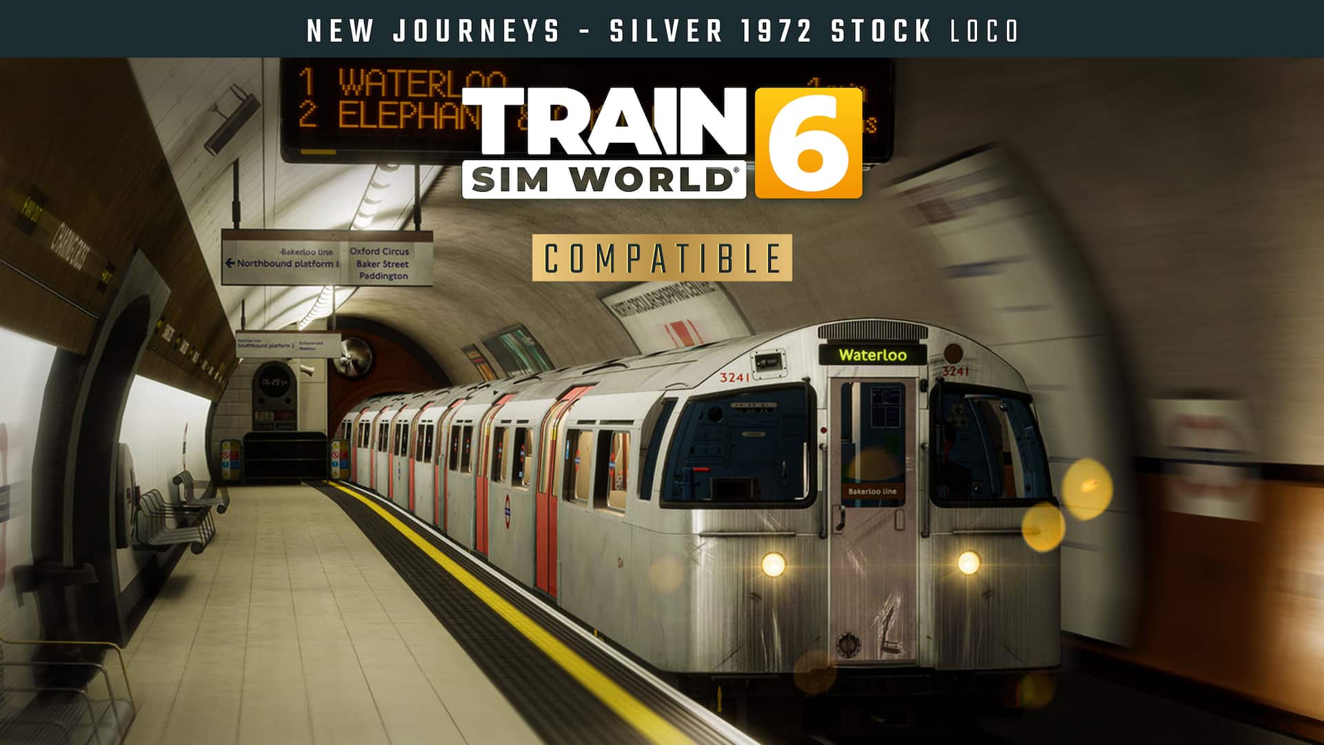Train Sim World® 6: New Journeys - Silver 1972 Stock