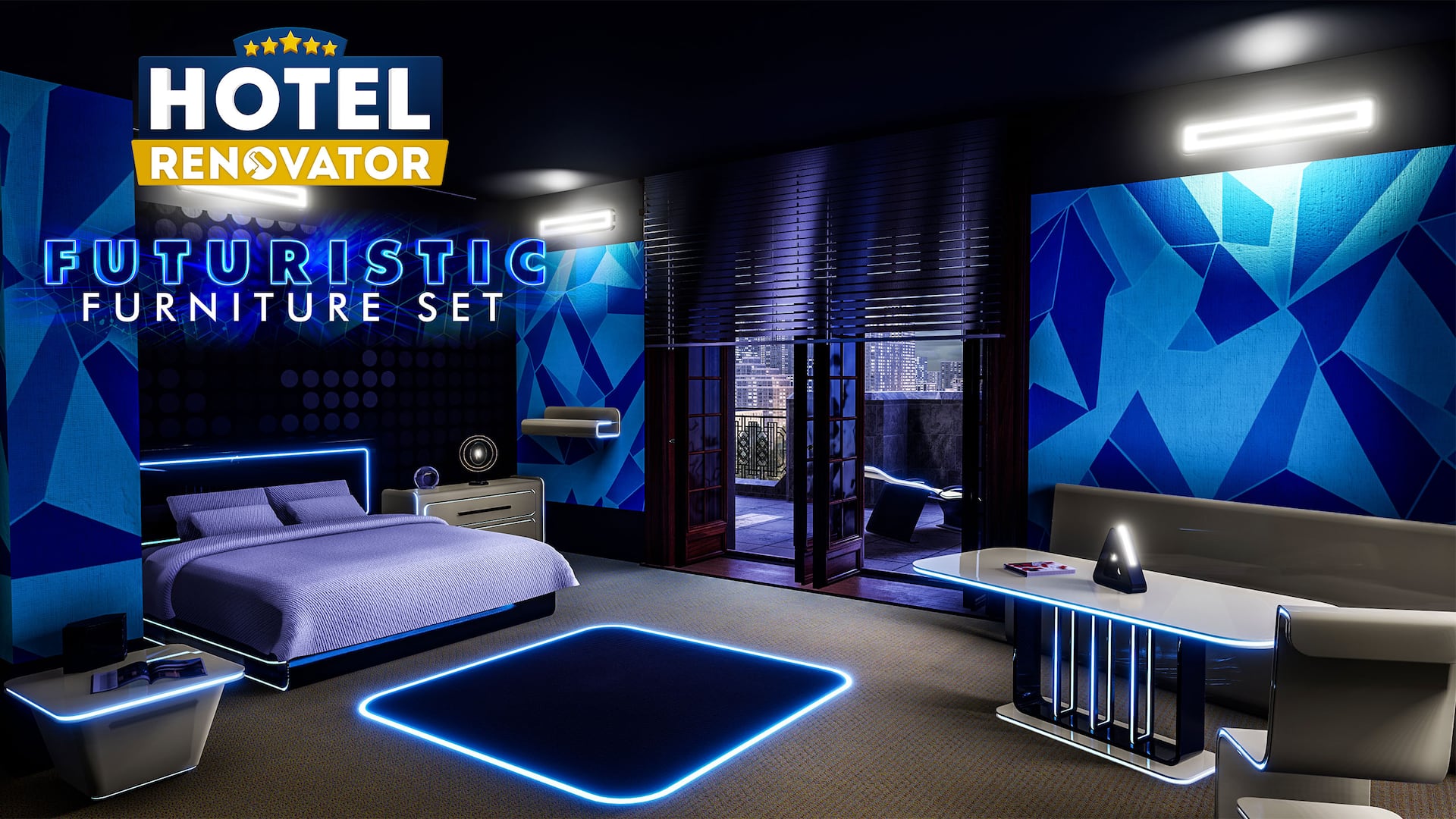 Futuristic Furniture Set