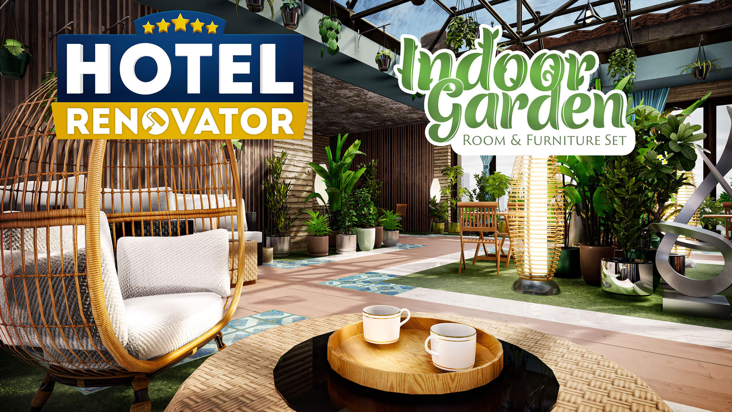 Hotel Renovator - Indoor Garden Room Furniture Set