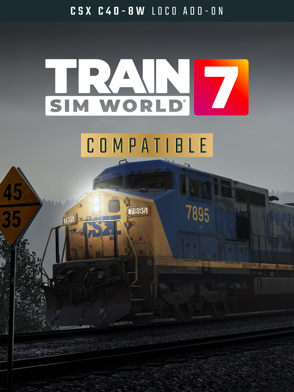 Train Sim World® 7: CSX C40-8W
