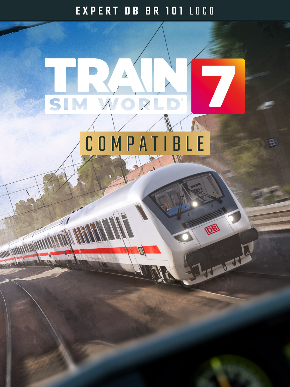 Train Sim World® 7: Expert DB BR 101 & IC Steuerwagen Loco Add-On