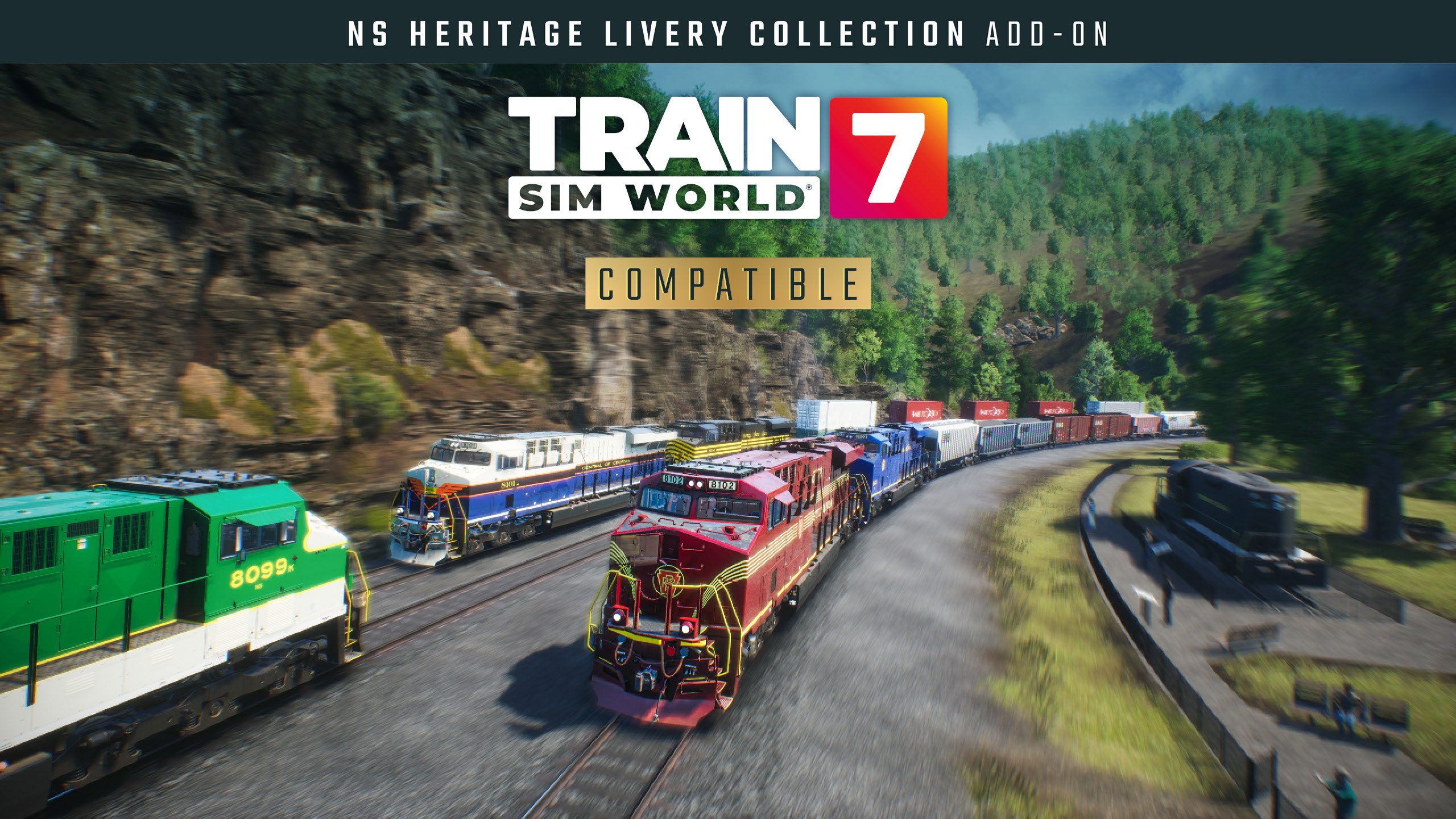 Train Sim World® 7: Norfolk Southern Heritage Livery Collection