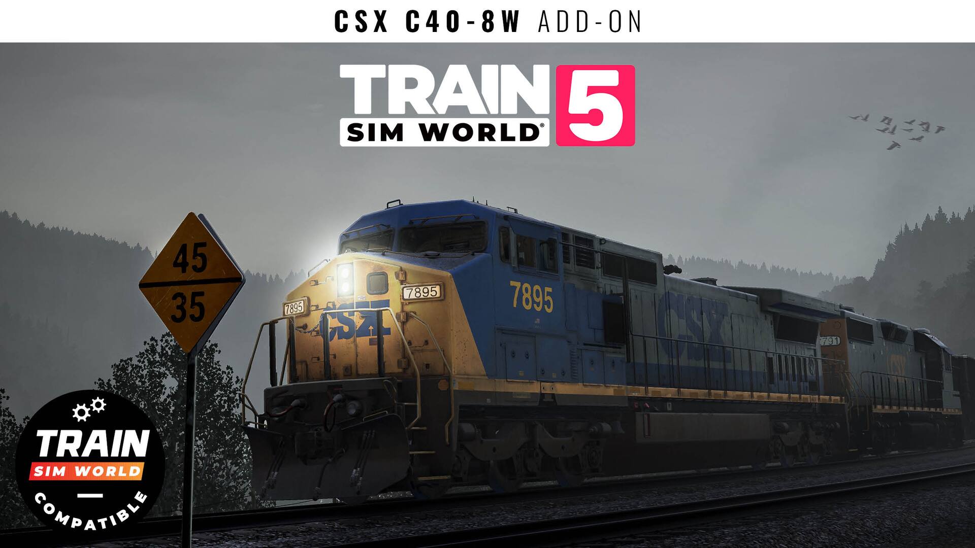 Train Sim World® 5: CSX C40-8W
