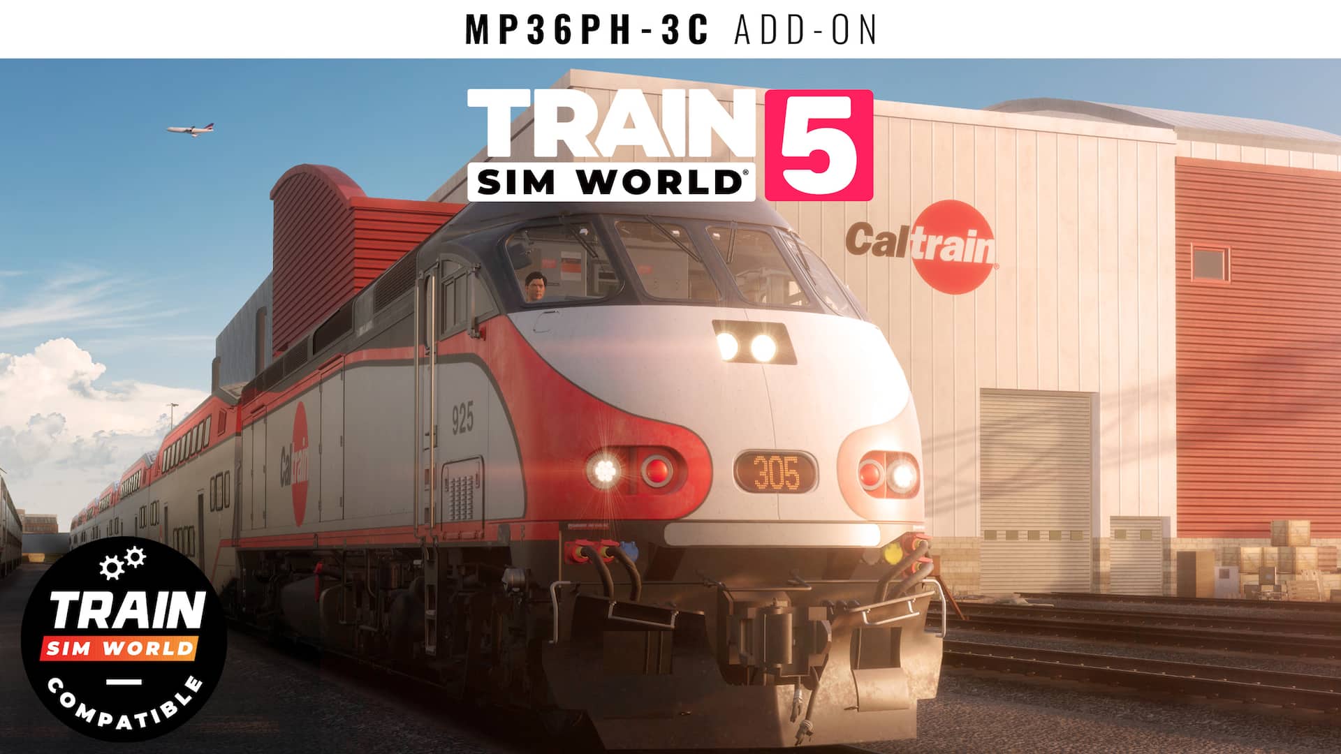 Train Sim World® 5: Caltrain MP36PH-3C 'Baby Bullet'