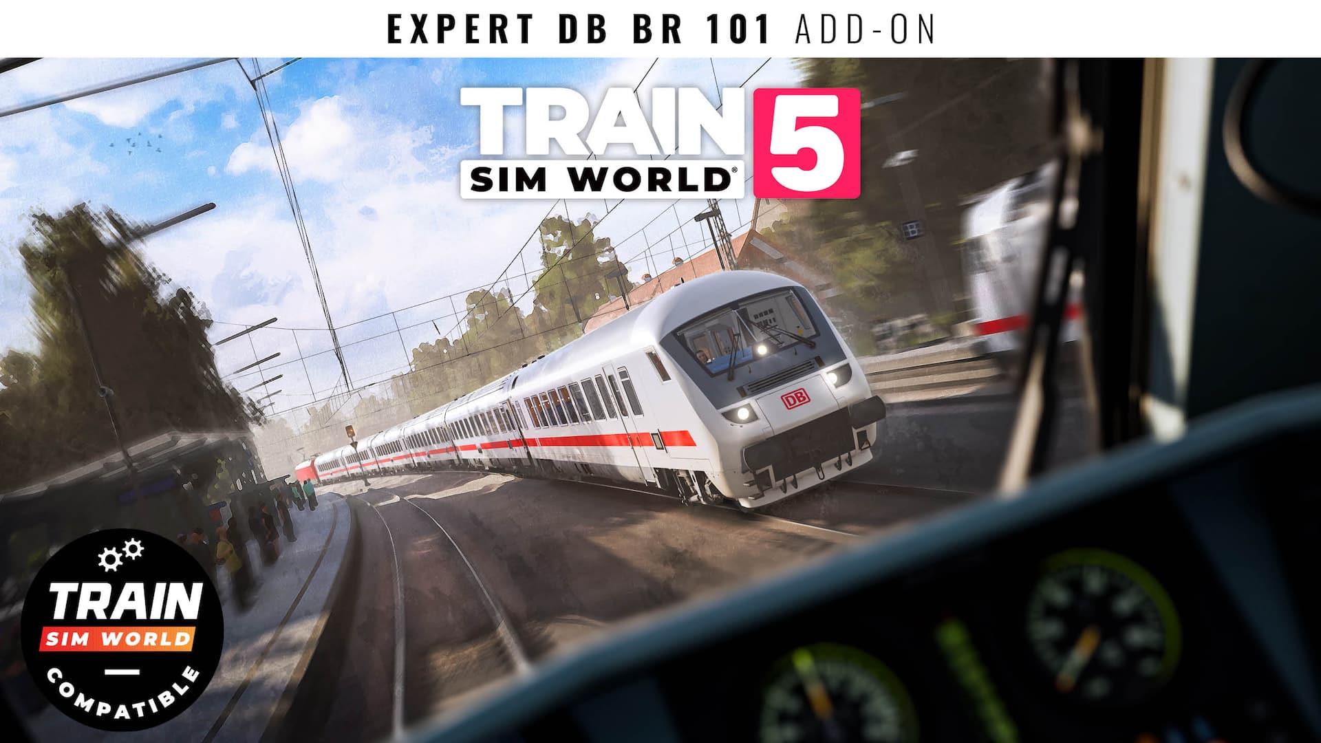 Train Sim World® 5: Expert DB BR 101 & IC Steuerwagen Loco Add-On