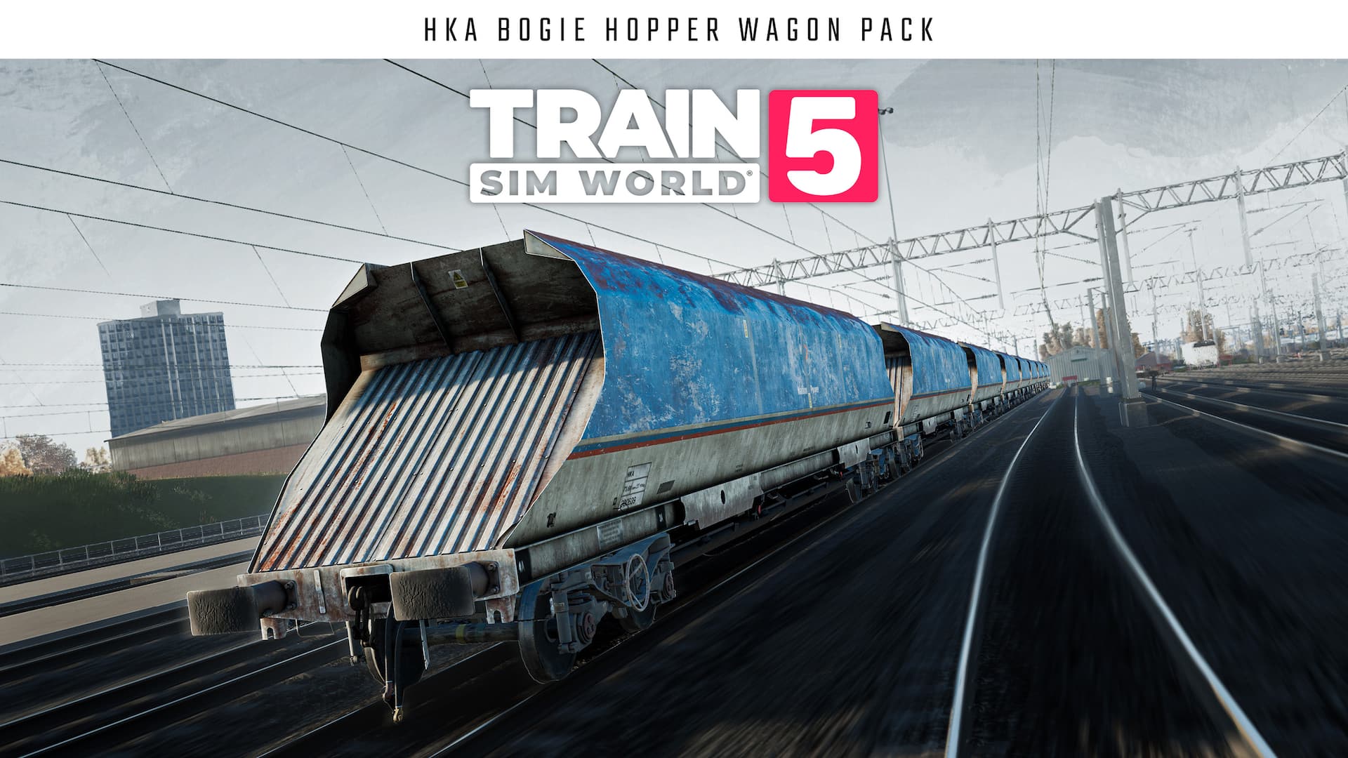 Train Sim World® 5:  HKA Bogie Hopper Wagon Pack