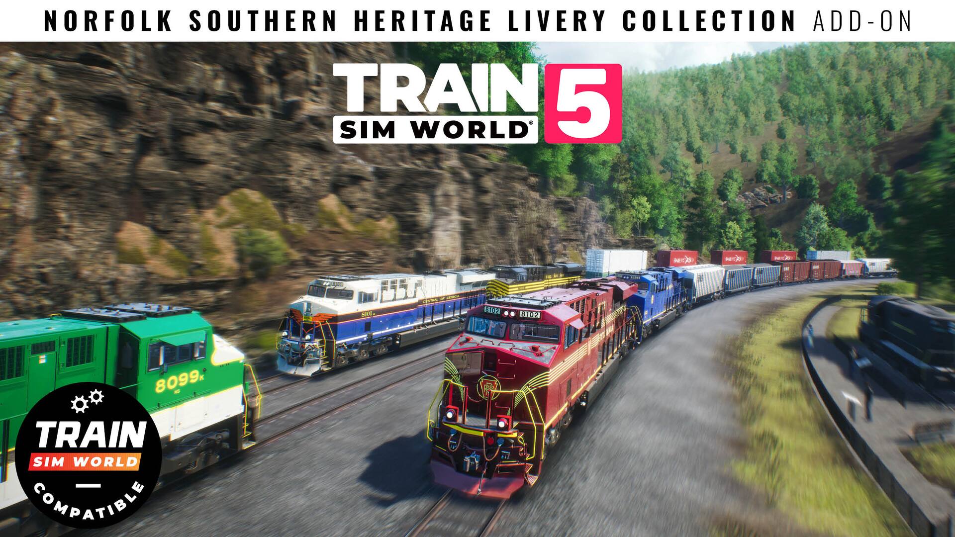 Train Sim World® 5: Norfolk Southern Heritage Livery Collection