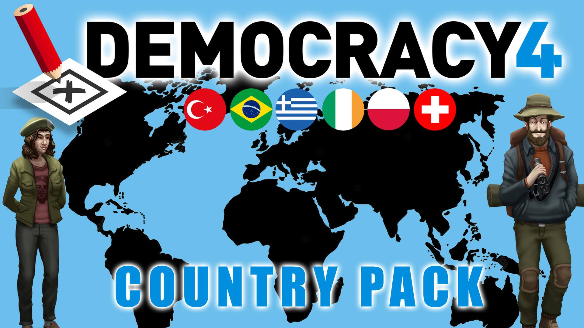 Democracy 4 - Country Pack