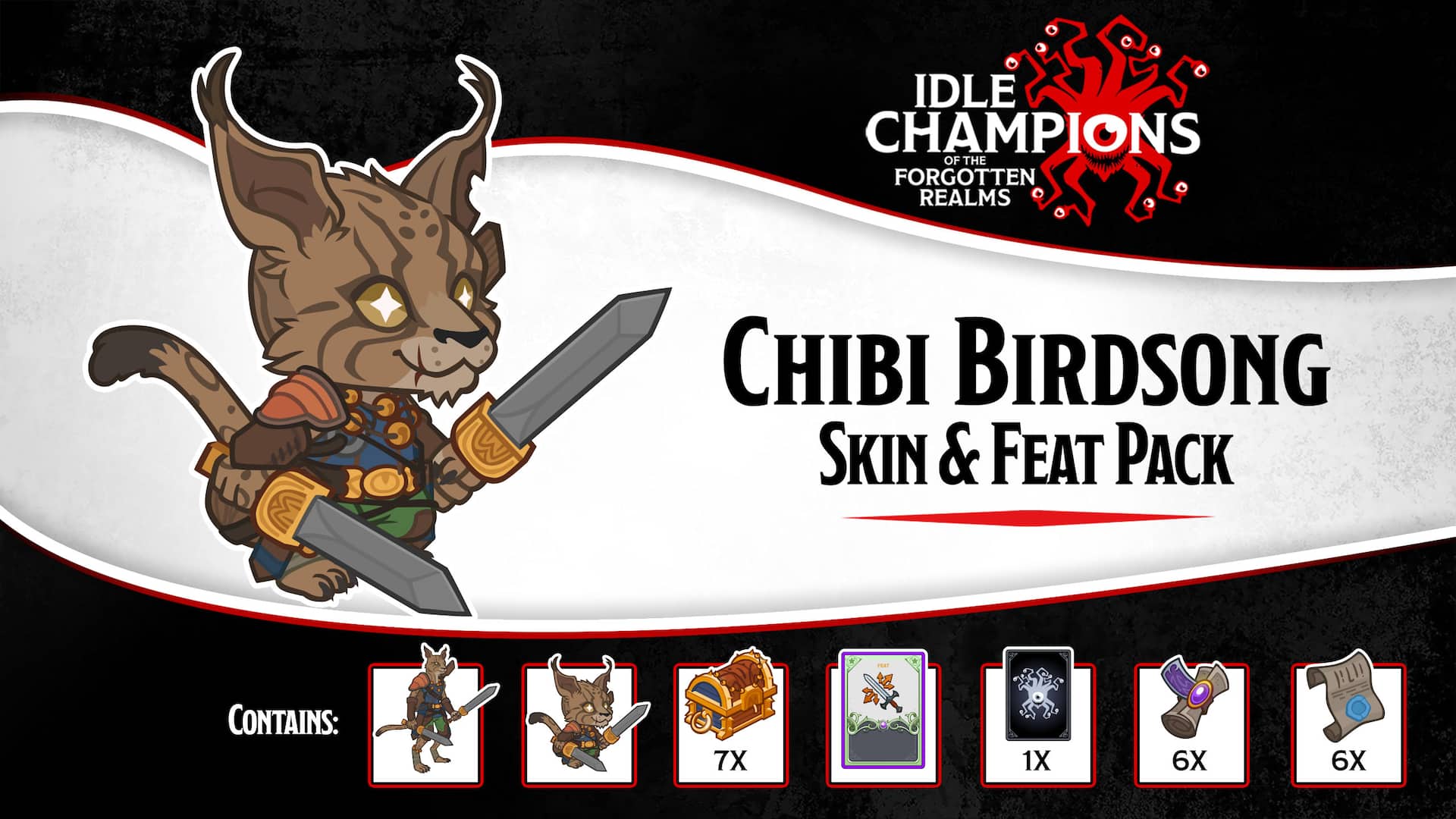 Chibi Birdsong Skin & Feat Pack