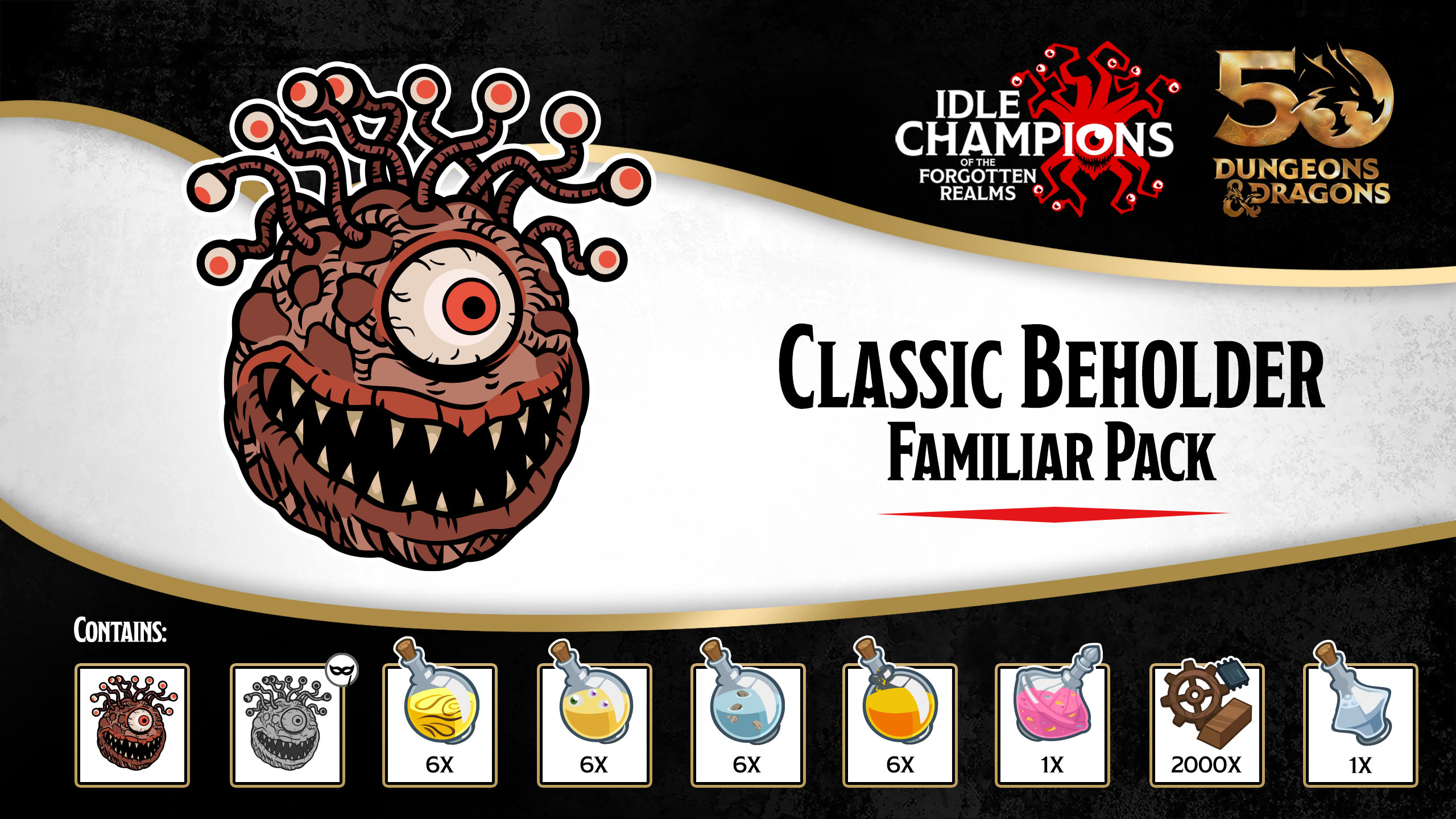 Classic Beholder Familiar Pack