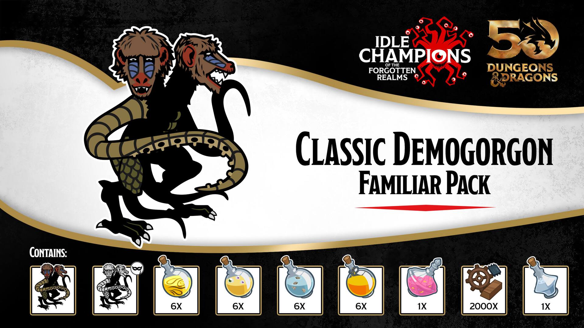 Classic Demogorgon Familiar Pack