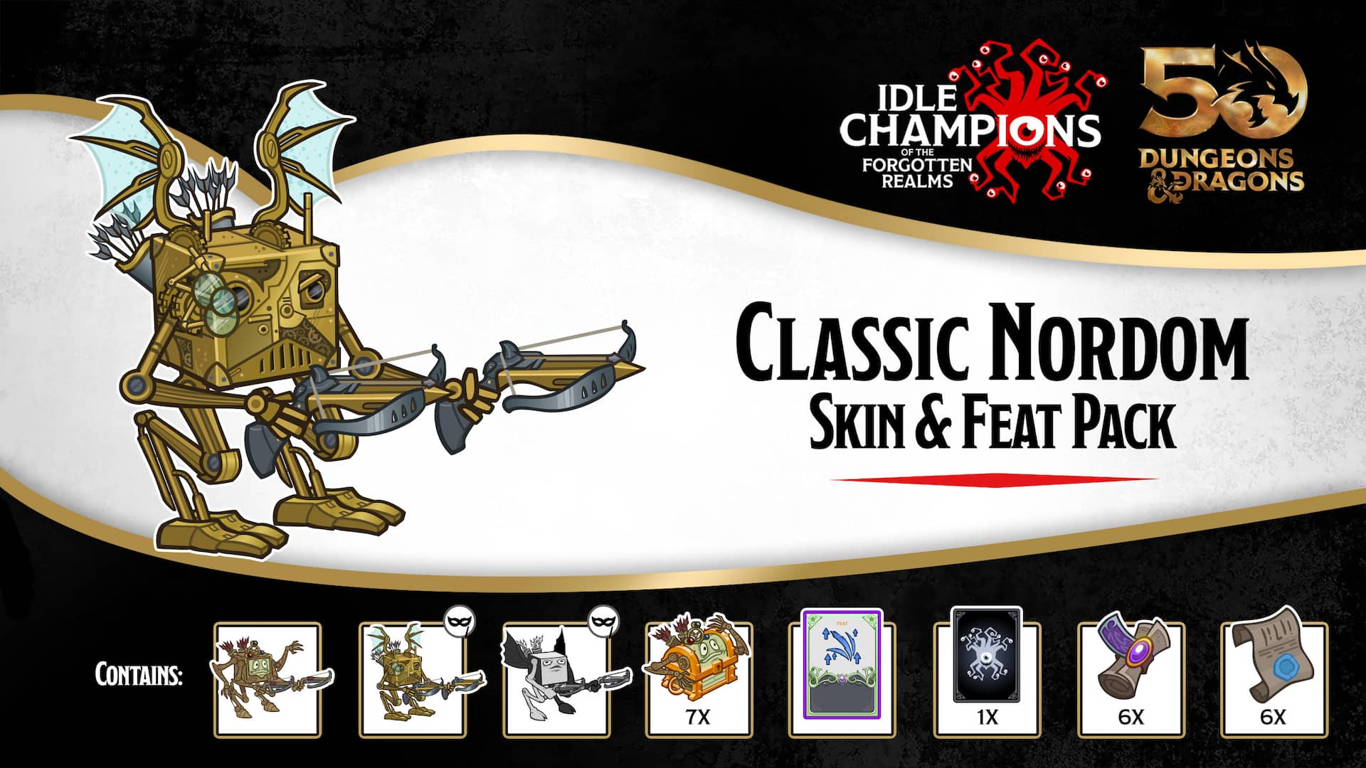 Classic Nordom Skin & Feat Pack