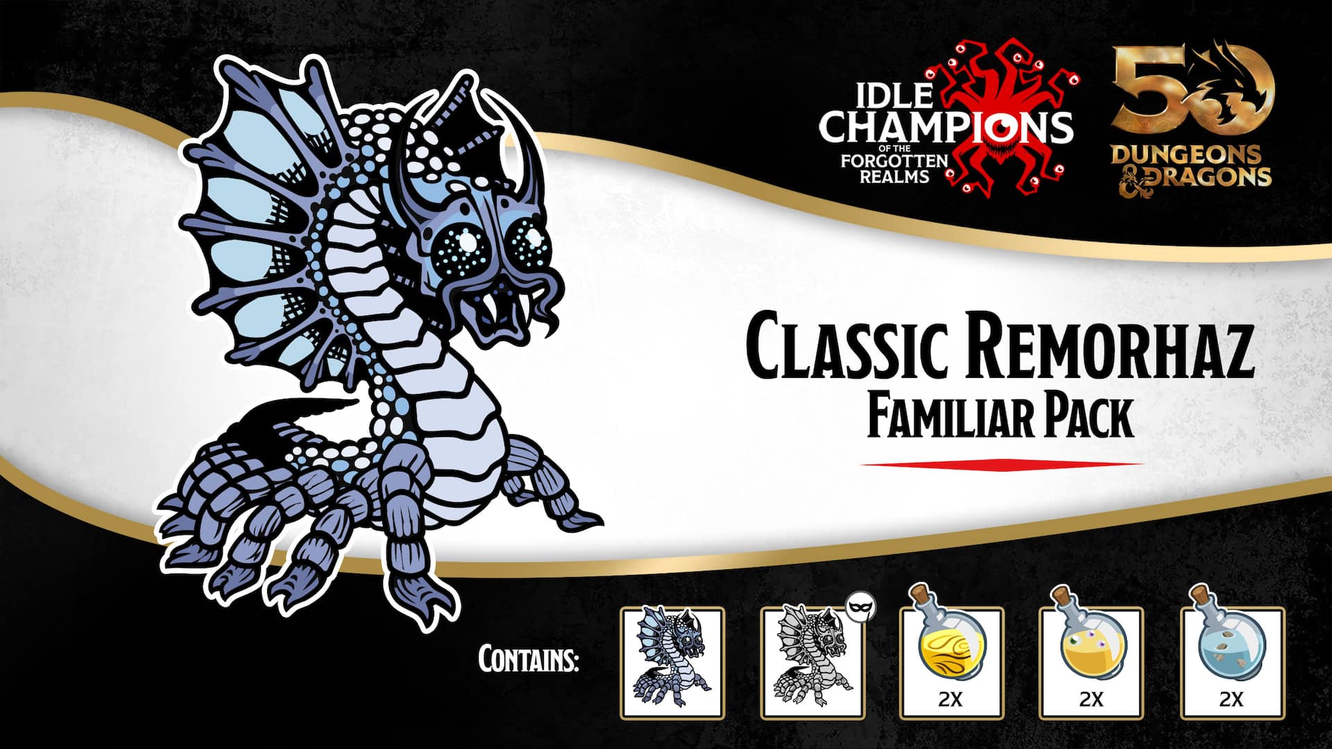 Classic Remorhaz Familiar Pack
