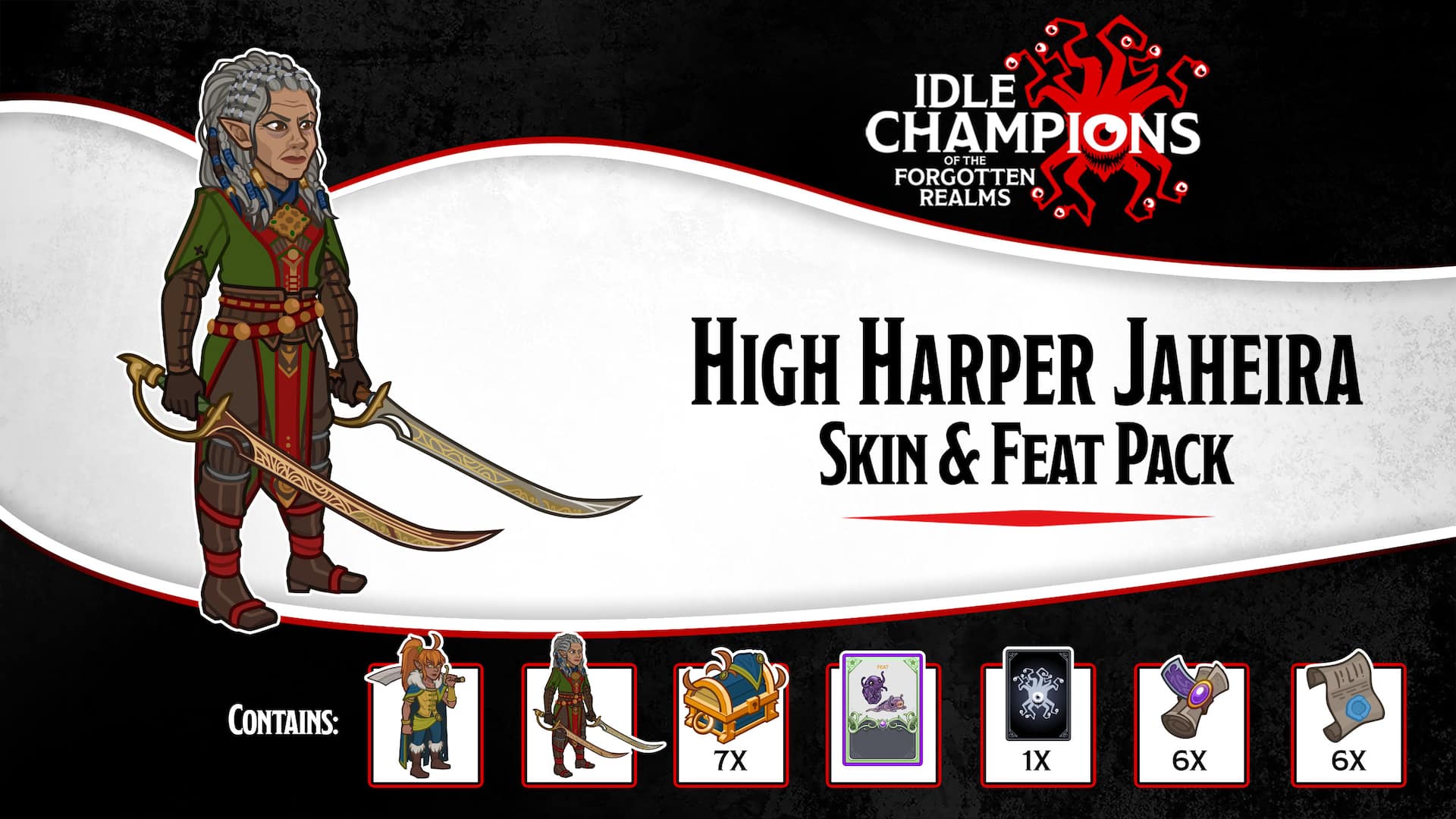High Harper Jaheira Skin & Feat Pack