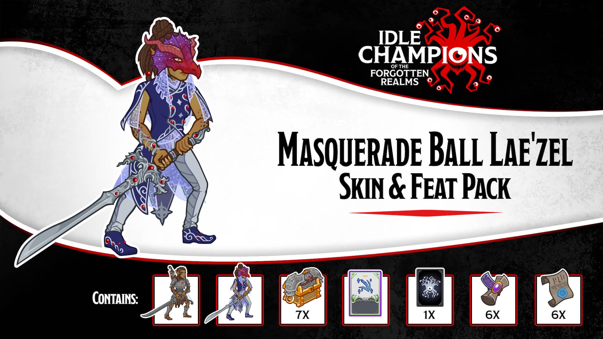 Masquerade Ball Lae'zel Skin & Feat Pack
