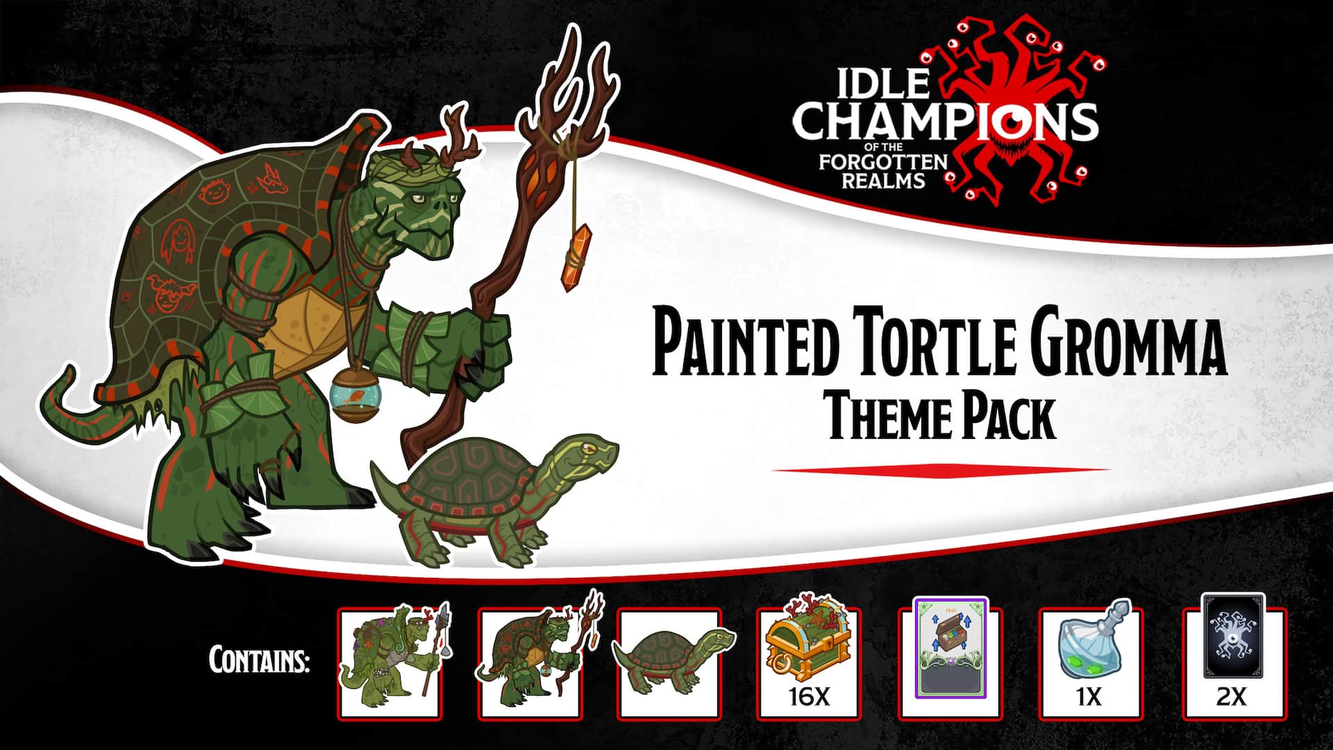 Painted Tortle Gromma Theme Pack