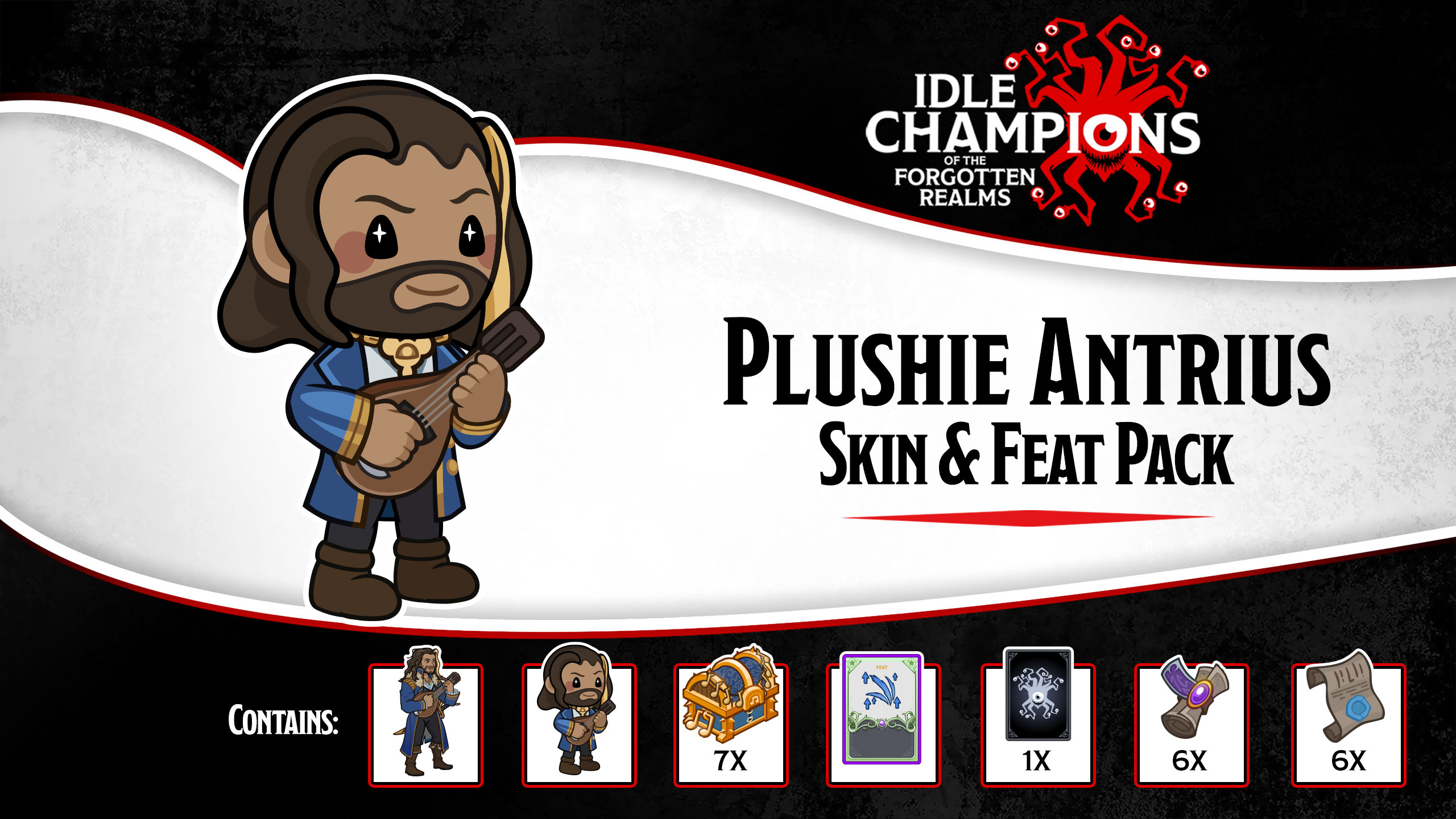 Plushie Antrius Skin & Feat Pack