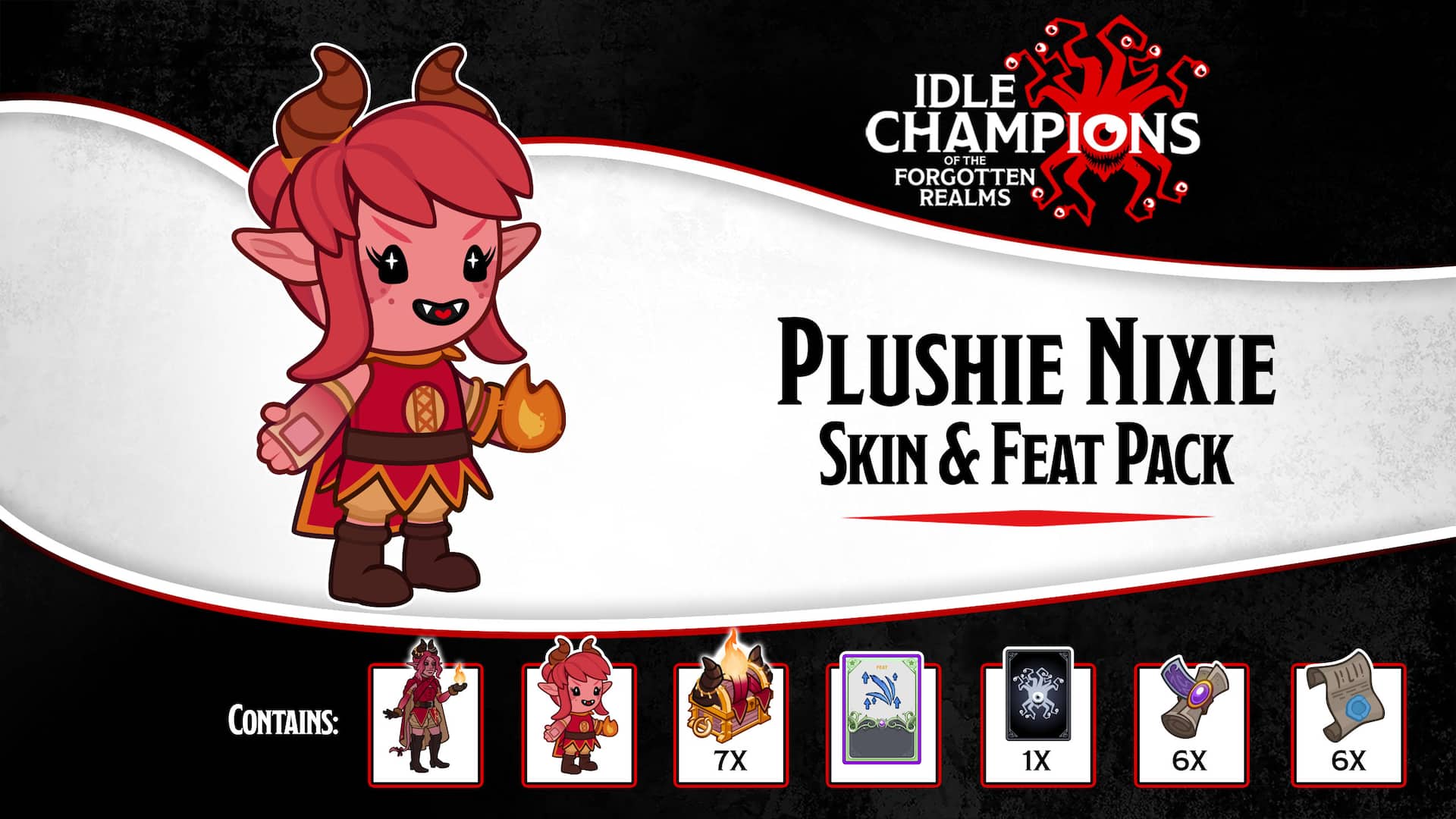 Plushie Nixie Skin & Feat Pack