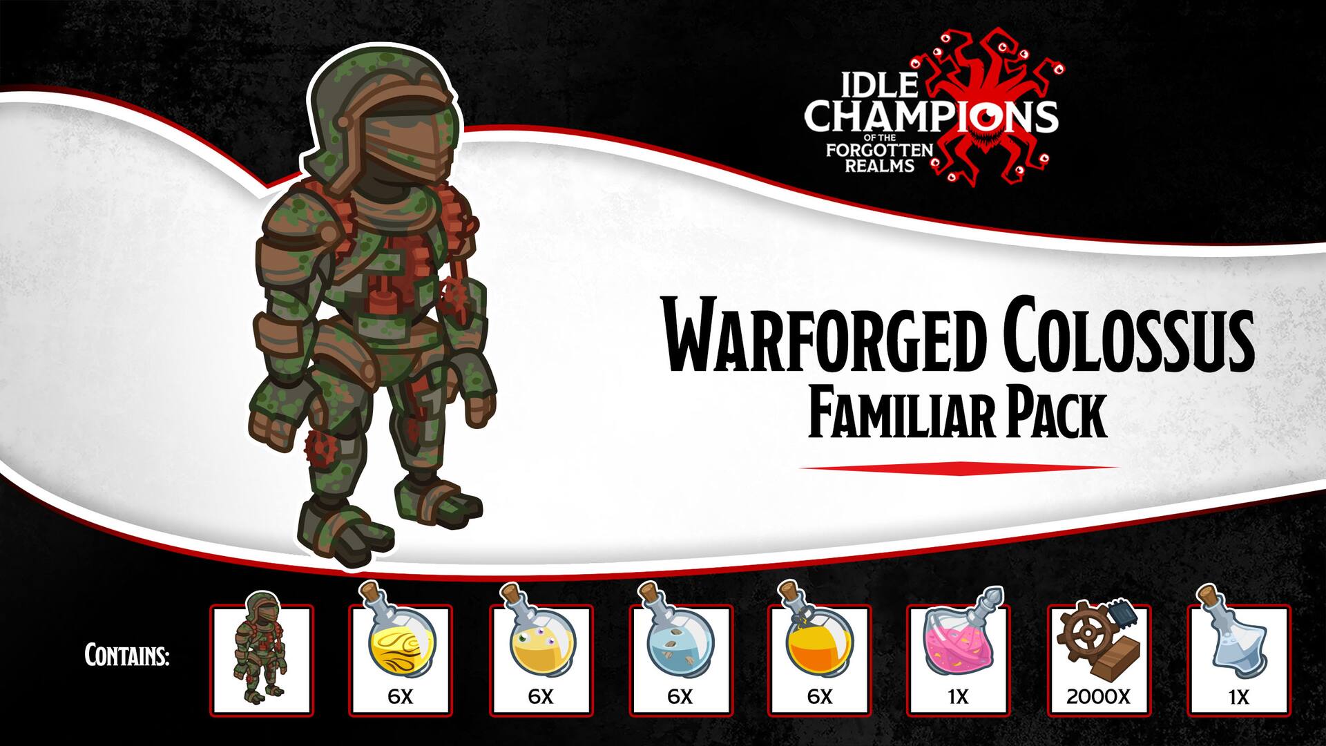 Warforged Colossus Familiar Pack