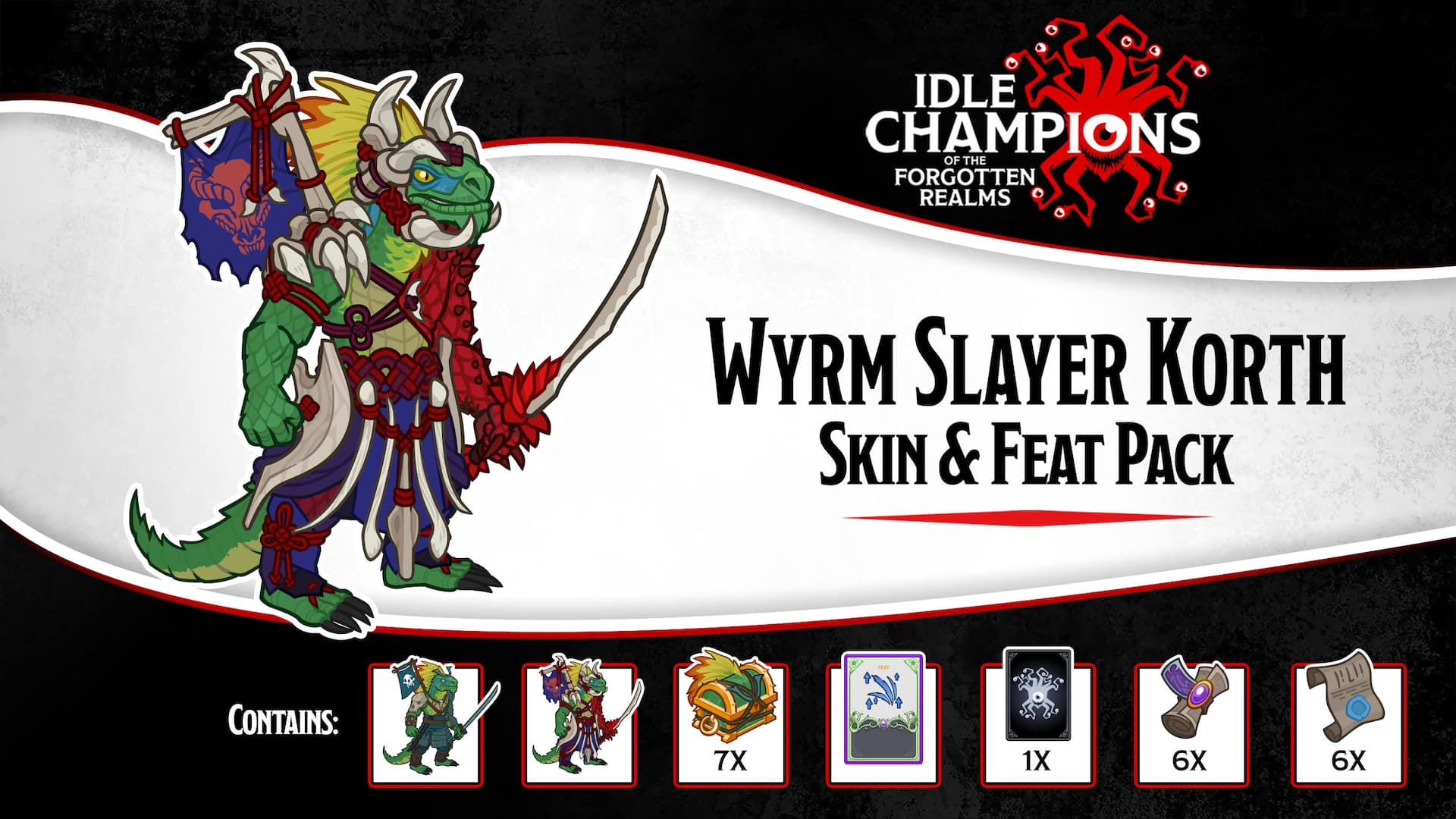 Wyrm Slayer Korth Skin & Feat Pack