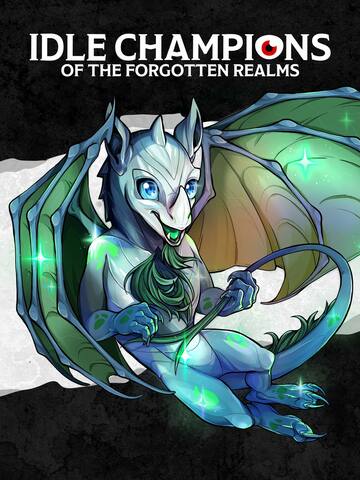 Disco the Baby Moonstone Dragon Familiar Pack