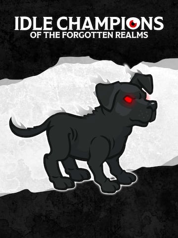 Marmadark the Pup of Ill Omens Familiar Pack