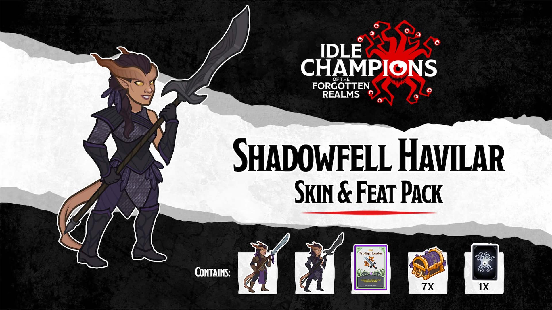 Shadowfell Havilar Skin & Feat Pack