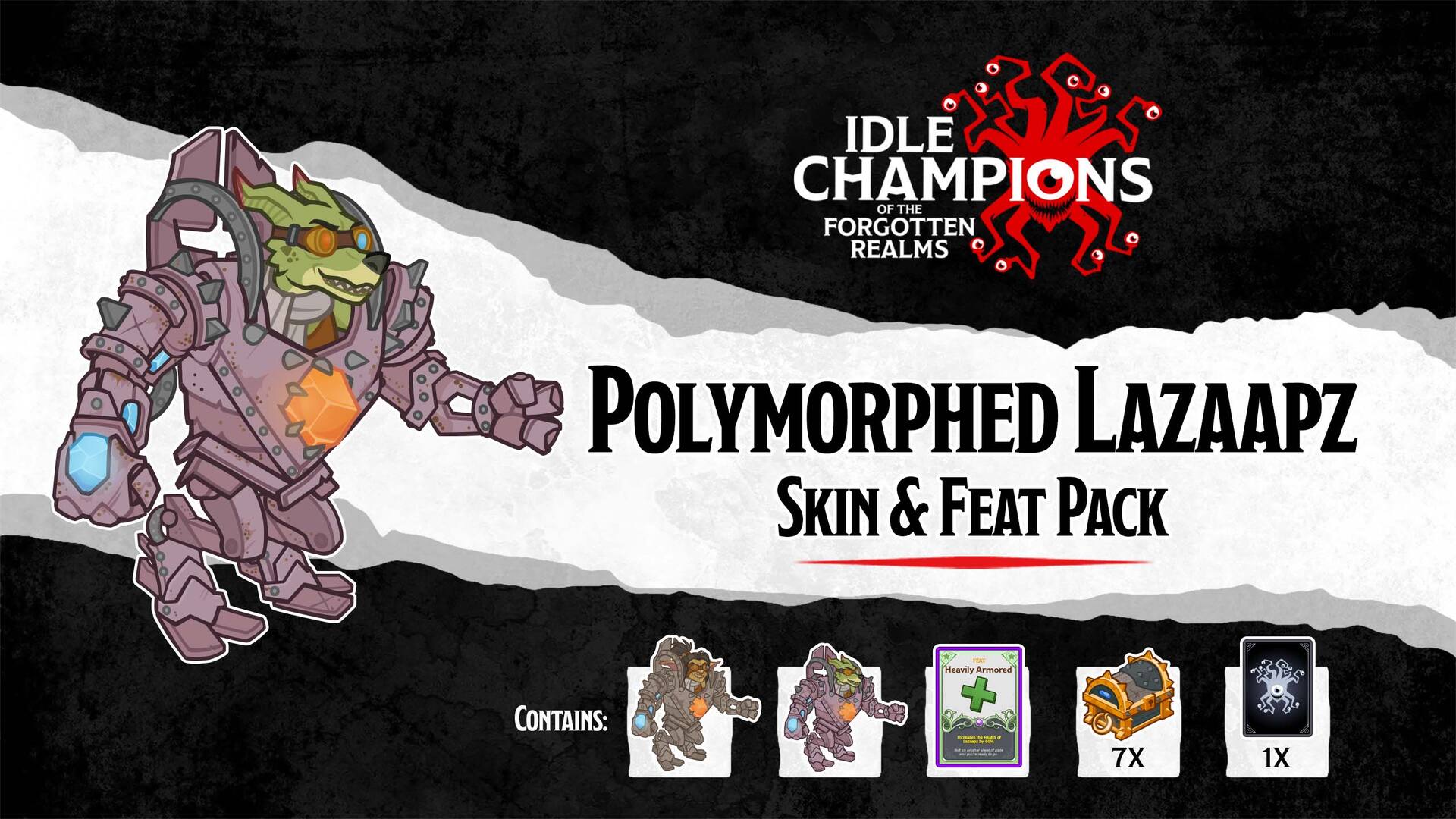 Polymorphed Lazaapz Skin & Feat Pack
