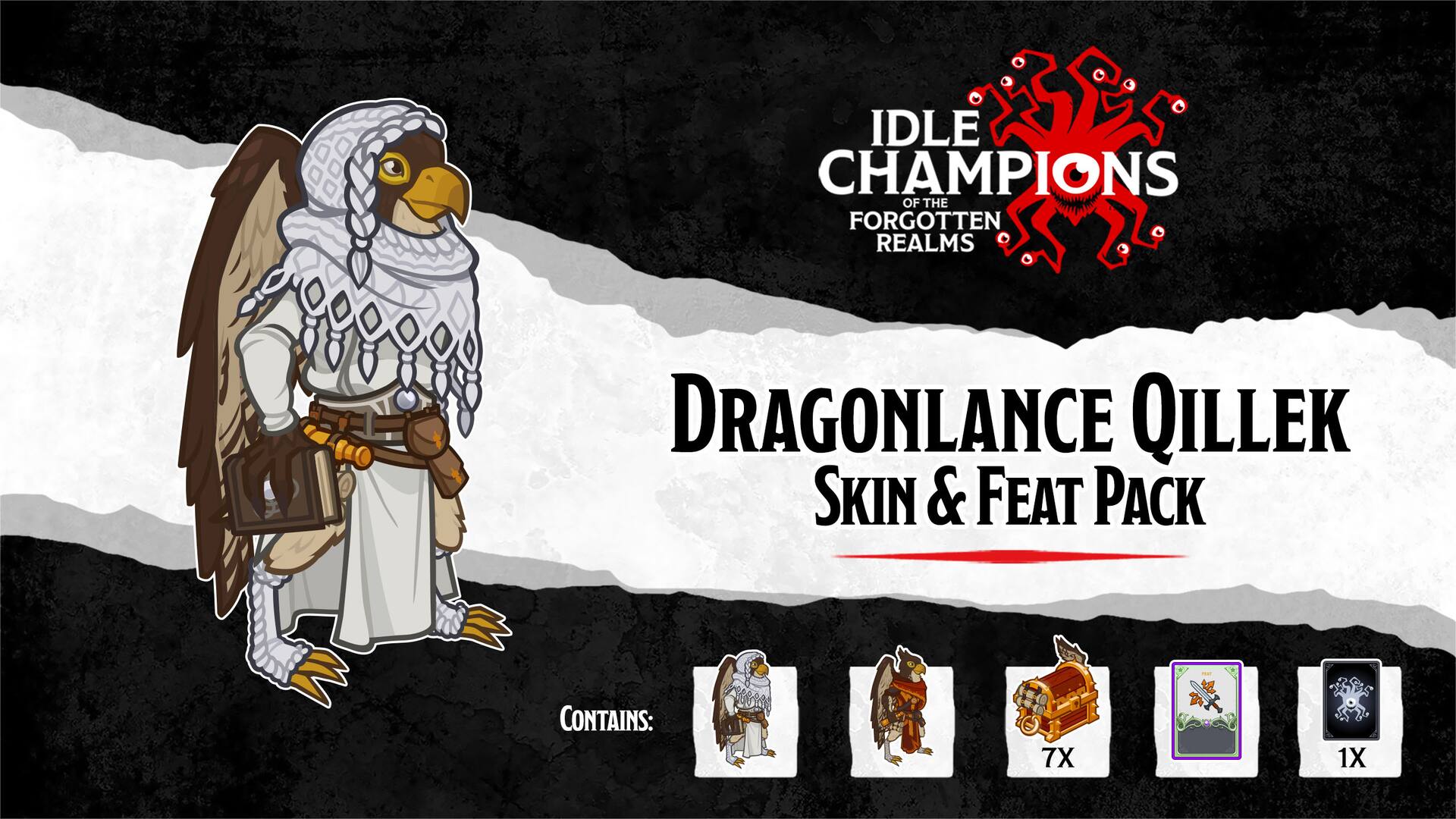 Dragonlance Qillek Skin & Feat Pack