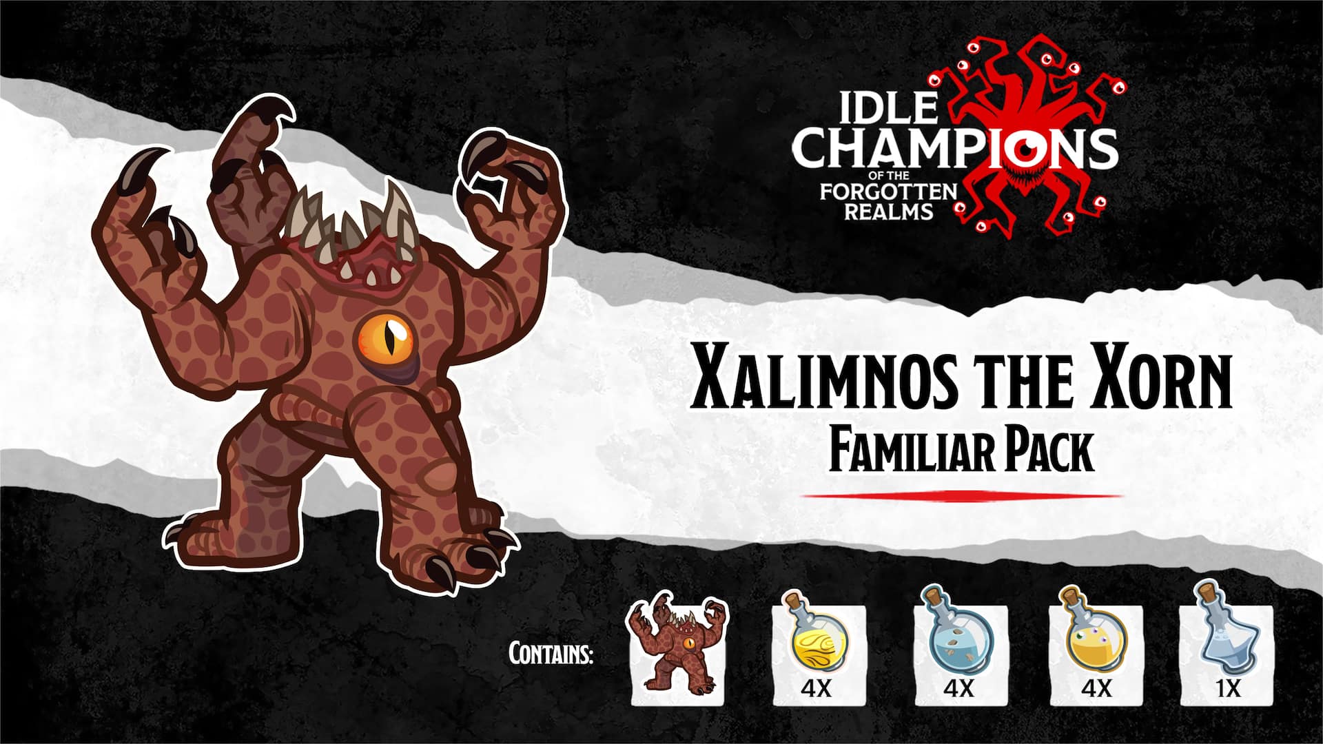 Xalimnos the Xorn Familiar Pack