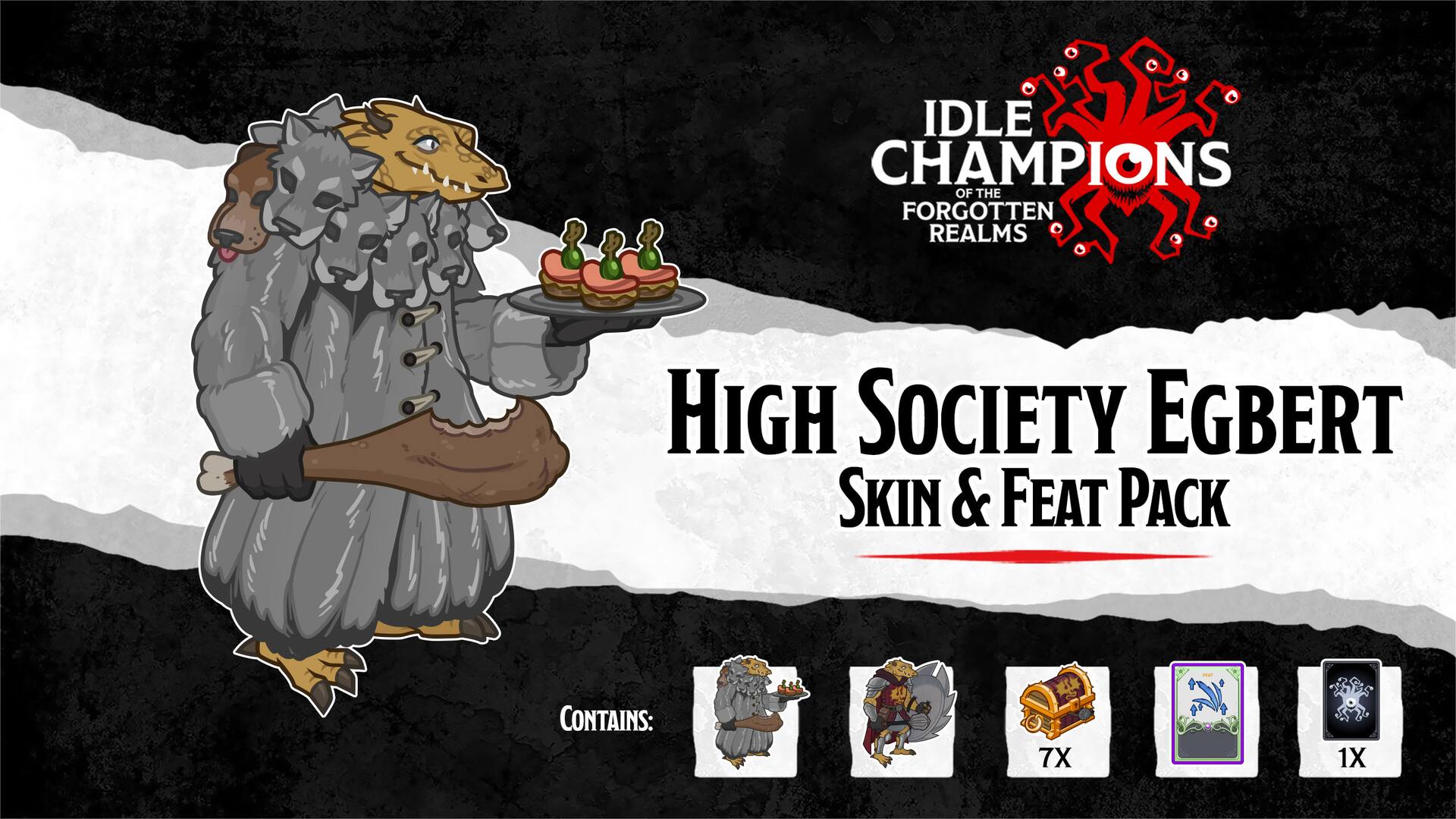 High Society Egbert Skin & Feat Pack