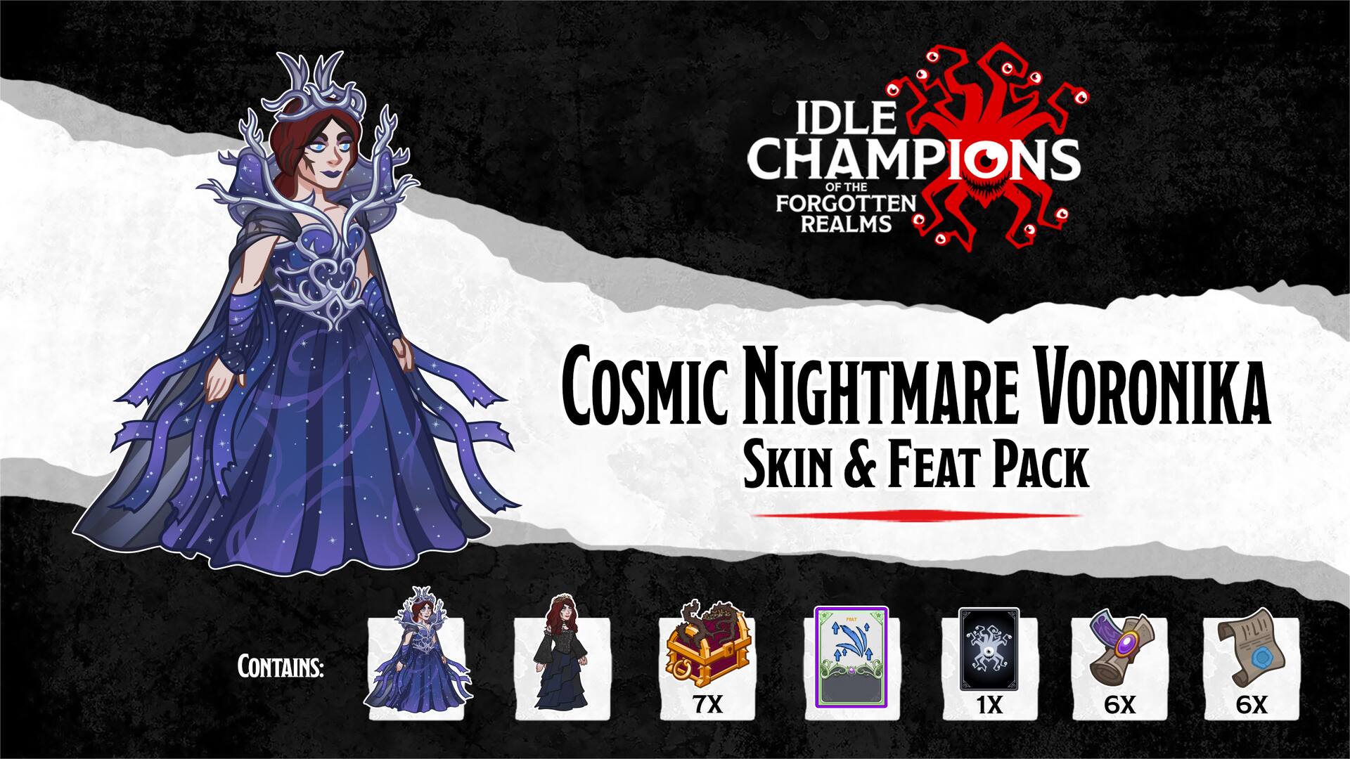Cosmic Nightmare Voronika Skin & Feat Pack