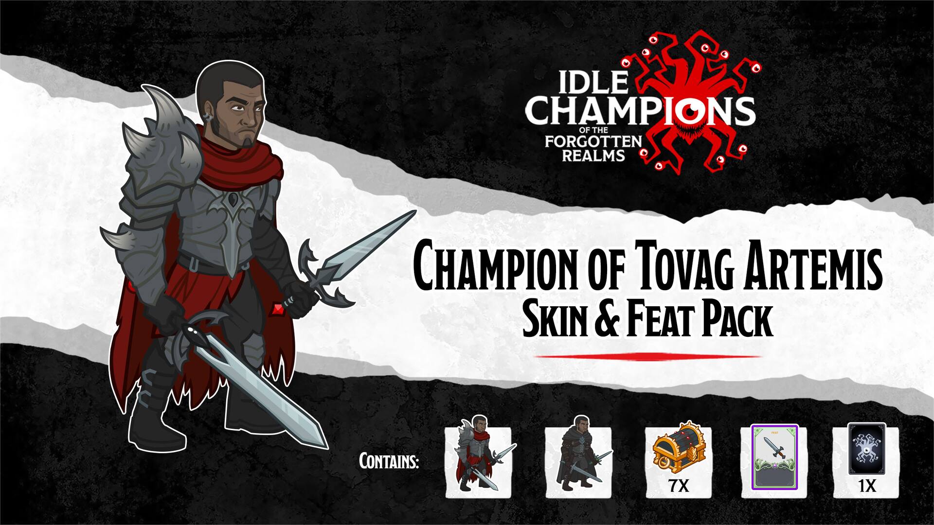 Champion of Tovag Artemis Skin & Feat Pack