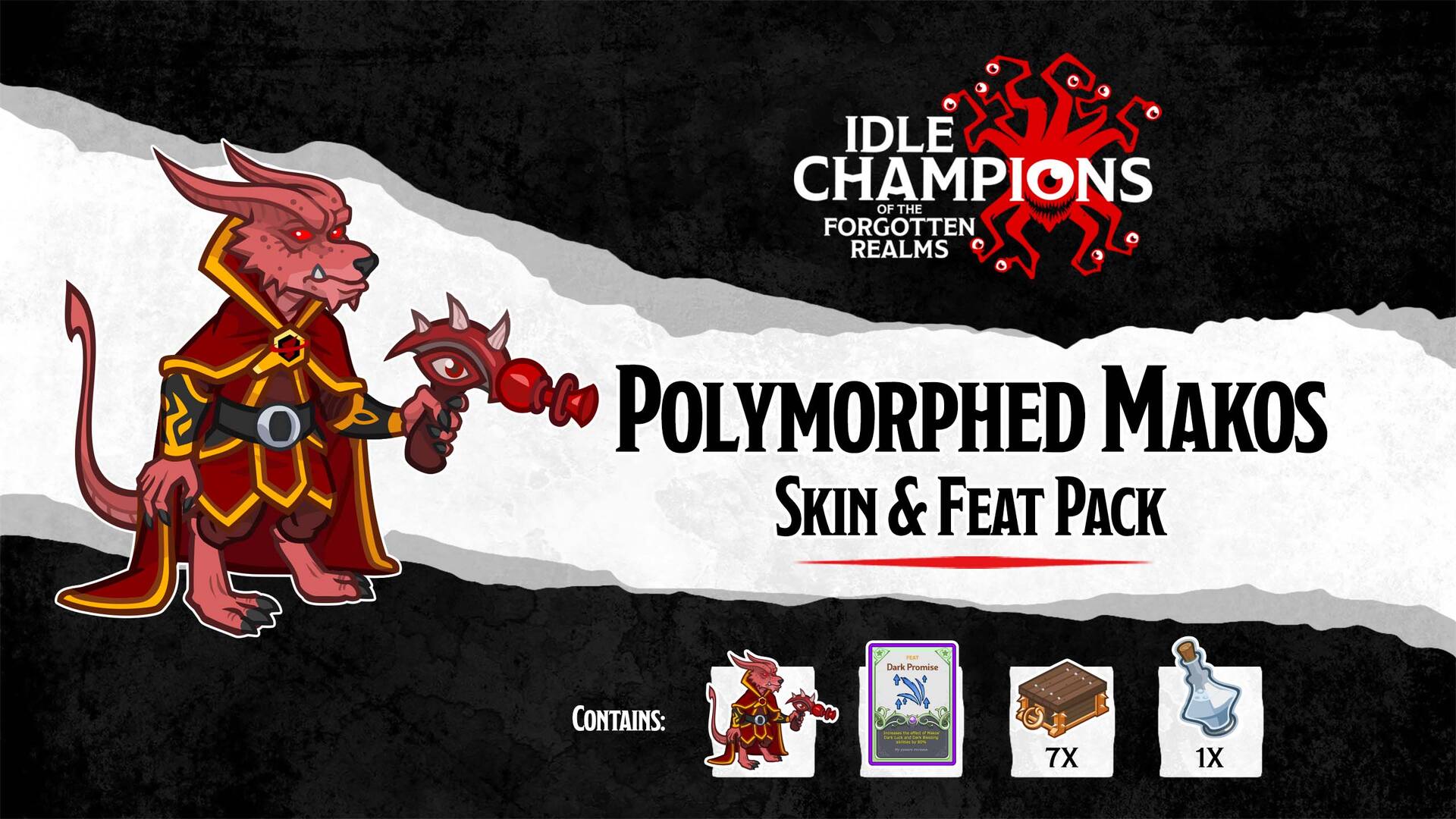 Polymorphed Makos Skin & Feat Pack