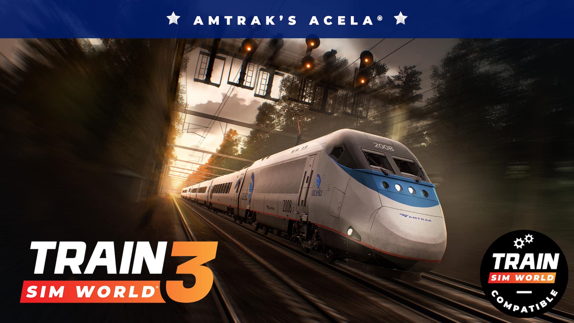 Train Sim World® 4 Compatible: Amtrak's Acela®